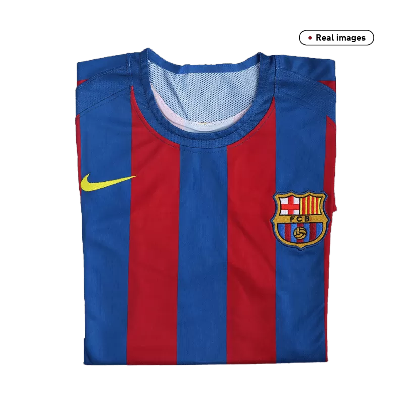 Vintage Messi Barcelona Home Kit 2005/06