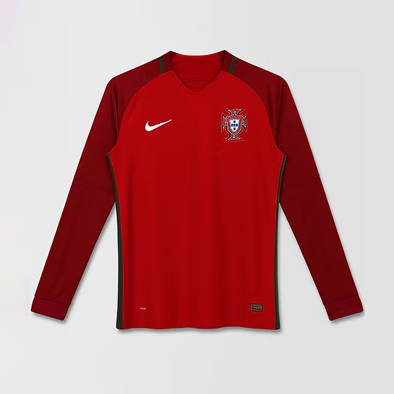 Portugal Long Sleeve Home Kit 2016