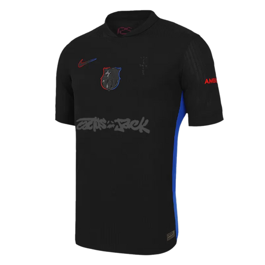 Barcelona Travis Scott Away Kit