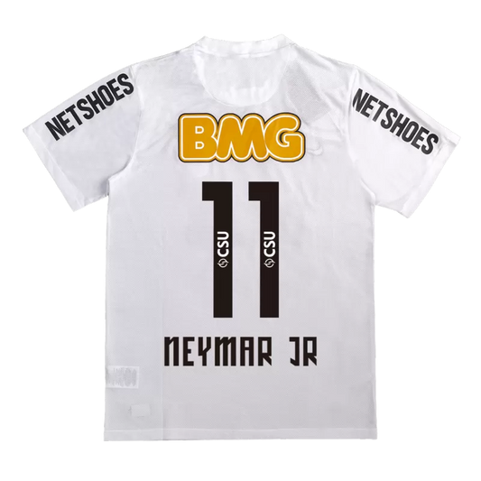 Vintage Neymar Jr Santos FC Home Kit 2012