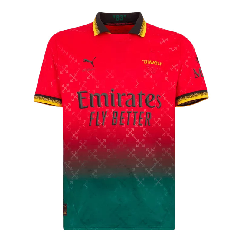AC Milan Fourth Kit 2024/25 Red