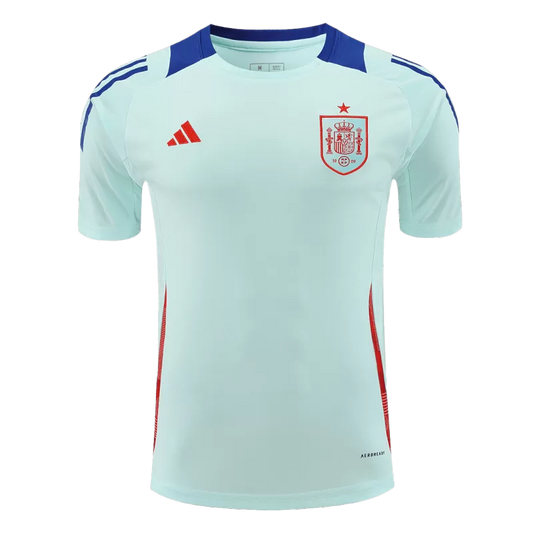 Spain Pre-Match EURO 2024 Blue Kit
