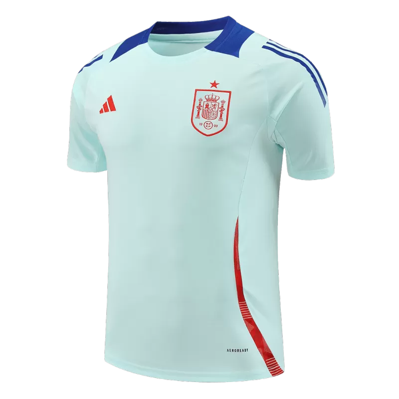 Spain Pre-Match EURO 2024 Blue Kit